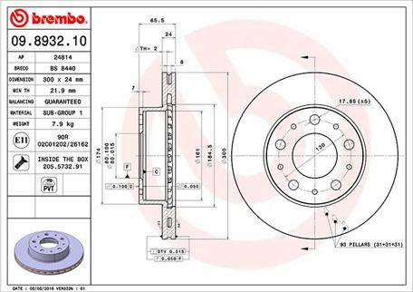 Magneti Marelli 360406023900 - Discofreno autozon.pro