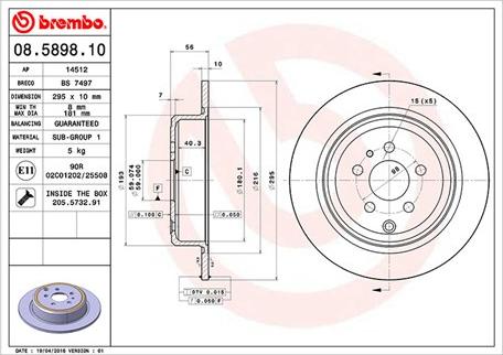 Magneti Marelli 360406022400 - Discofreno autozon.pro