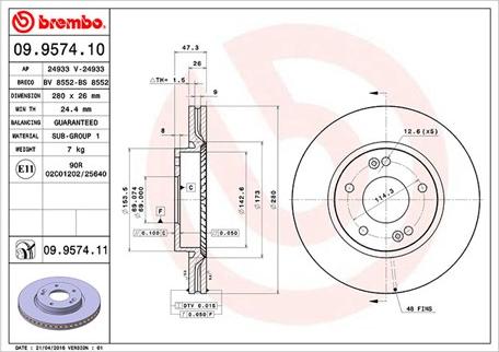 Magneti Marelli 360406027100 - Discofreno autozon.pro