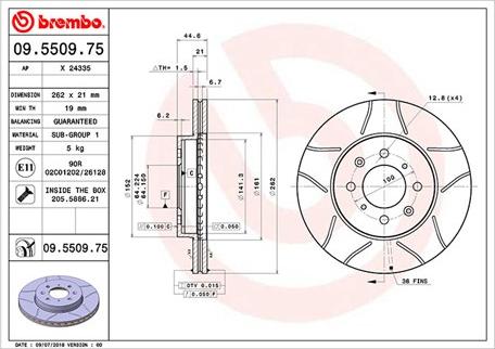 Magneti Marelli 360406027705 - Discofreno autozon.pro