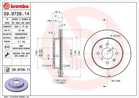 Magneti Marelli 360406074000 - Discofreno autozon.pro