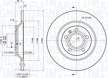 Magneti Marelli 360406078701 - Discofreno autozon.pro