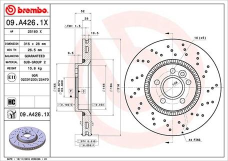 Magneti Marelli 360406077302 - Discofreno autozon.pro