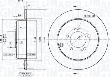 Magneti Marelli 360406077201 - Discofreno autozon.pro