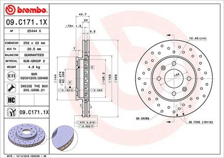 Magneti Marelli 360406146002 - Discofreno autozon.pro