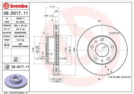 Magneti Marelli 360406159101 - Discofreno autozon.pro