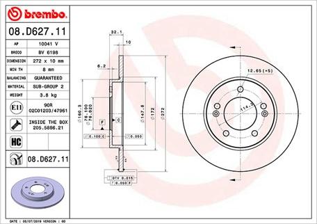 Magneti Marelli 360406165601 - Discofreno autozon.pro