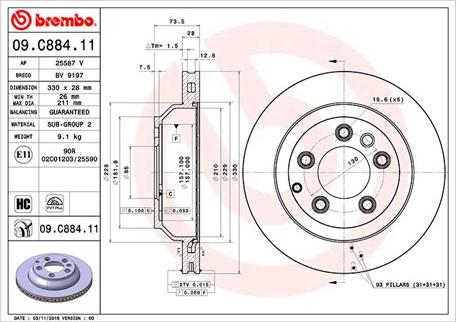 Magneti Marelli 360406161301 - Discofreno autozon.pro