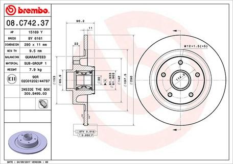 Magneti Marelli 360406162100 - Discofreno autozon.pro