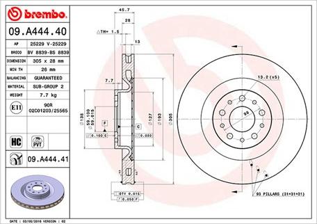 Magneti Marelli 360406106800 - Discofreno autozon.pro