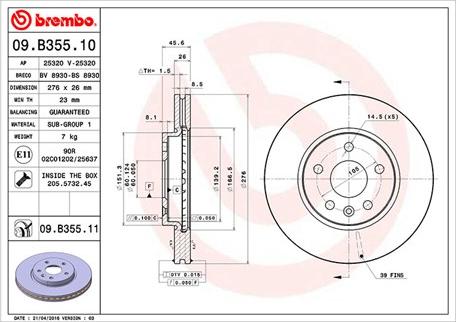 Magneti Marelli 360406108000 - Discofreno autozon.pro