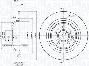 Magneti Marelli 360406107001 - Discofreno autozon.pro