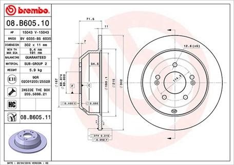 Magneti Marelli 360406115700 - Discofreno autozon.pro