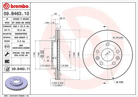 Magneti Marelli 360406110300 - Discofreno autozon.pro