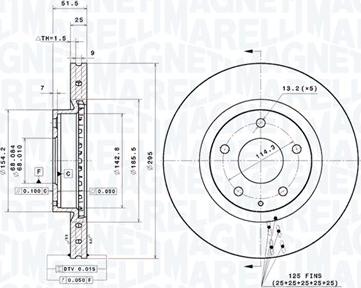 Magneti Marelli 360406185201 - Discofreno autozon.pro