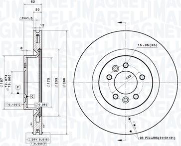 Magneti Marelli 360406181401 - Discofreno autozon.pro