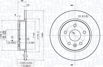 Magneti Marelli 360406188301 - Discofreno autozon.pro