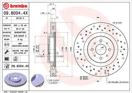 Magneti Marelli 360406134002 - Discofreno autozon.pro