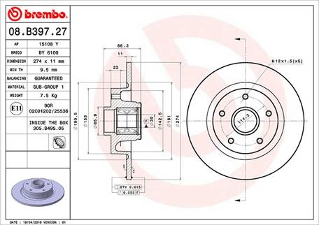 Magneti Marelli 360406136600 - Discofreno autozon.pro