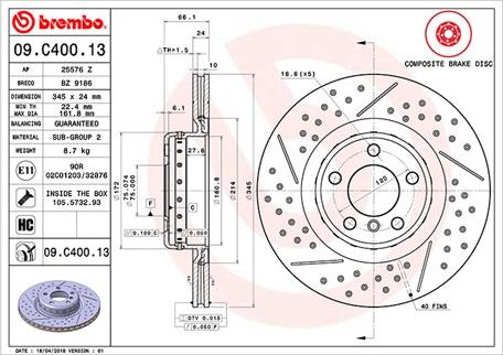 Magneti Marelli 360406130604 - Discofreno autozon.pro