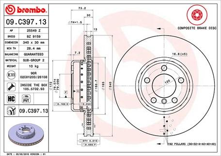 Magneti Marelli 360406130304 - Discofreno autozon.pro