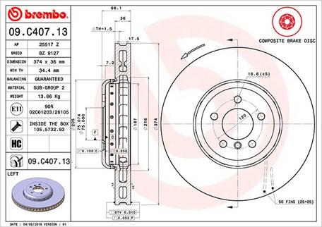 Magneti Marelli 360406131104 - Discofreno autozon.pro