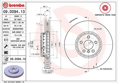 Magneti Marelli 360406132504 - Discofreno autozon.pro