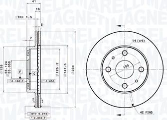 Magneti Marelli 360406132201 - Discofreno autozon.pro