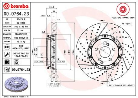 Magneti Marelli 360406129003 - Discofreno autozon.pro