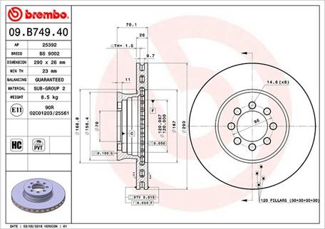 Magneti Marelli 360406124800 - Discofreno autozon.pro