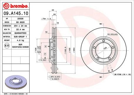 Magneti Marelli 360406126400 - Discofreno autozon.pro