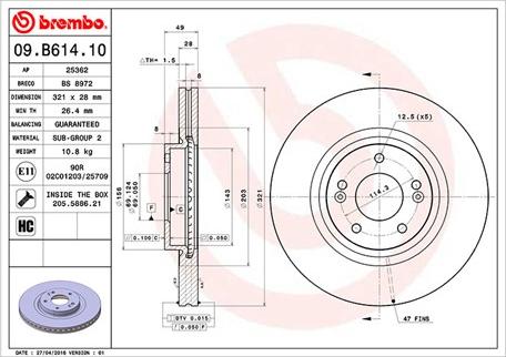 Magneti Marelli 360406121000 - Discofreno autozon.pro