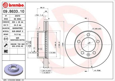 Magneti Marelli 360406121100 - Discofreno autozon.pro