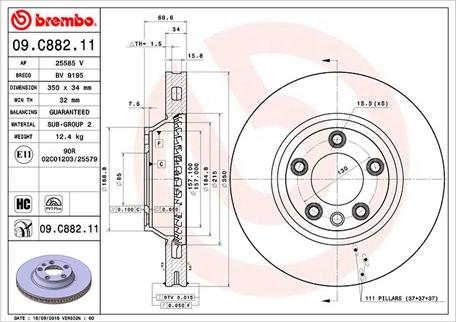 Magneti Marelli 360406128101 - Discofreno autozon.pro