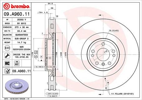 Magneti Marelli 360406122501 - Discofreno autozon.pro