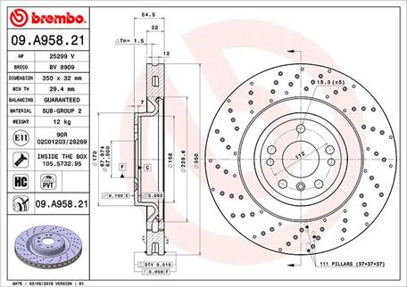 Magneti Marelli 360406122201 - Discofreno autozon.pro