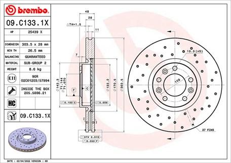 Magneti Marelli 360406176802 - Discofreno autozon.pro