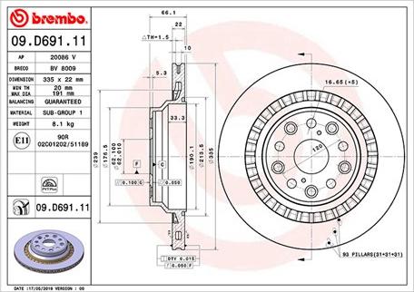 Magneti Marelli 360406170601 - Discofreno autozon.pro