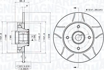 Magneti Marelli 360406210405 - Discofreno autozon.pro