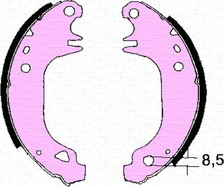 Magneti Marelli 360219196273 - Ganascia freno autozon.pro