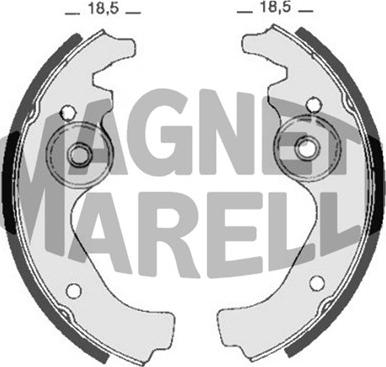 Magneti Marelli 360219198304 - Ganascia freno autozon.pro