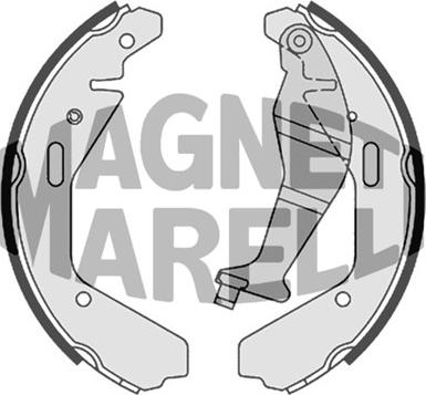 Magneti Marelli 360219198316 - Ganascia freno autozon.pro