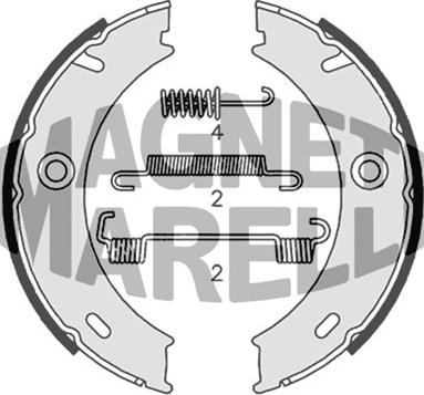 Magneti Marelli 360219198375 - Ganascia freno autozon.pro