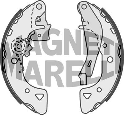 Magneti Marelli 360219192193 - Ganascia freno autozon.pro