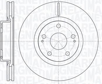 Magneti Marelli 361302040492 - Discofreno autozon.pro