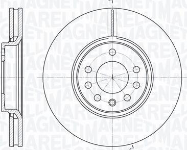 Magneti Marelli 361302040442 - Discofreno autozon.pro