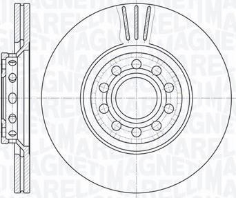 Magneti Marelli 361302040412 - Discofreno autozon.pro