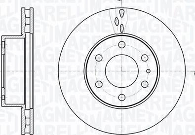 Magneti Marelli 361302040482 - Discofreno autozon.pro