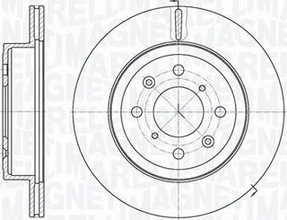 Magneti Marelli 361302040476 - Discofreno autozon.pro