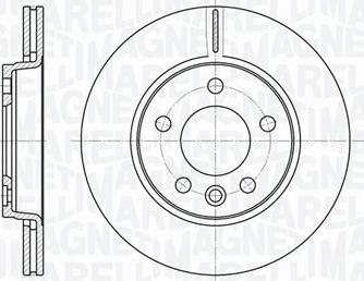 Magneti Marelli 361302040470 - Discofreno autozon.pro